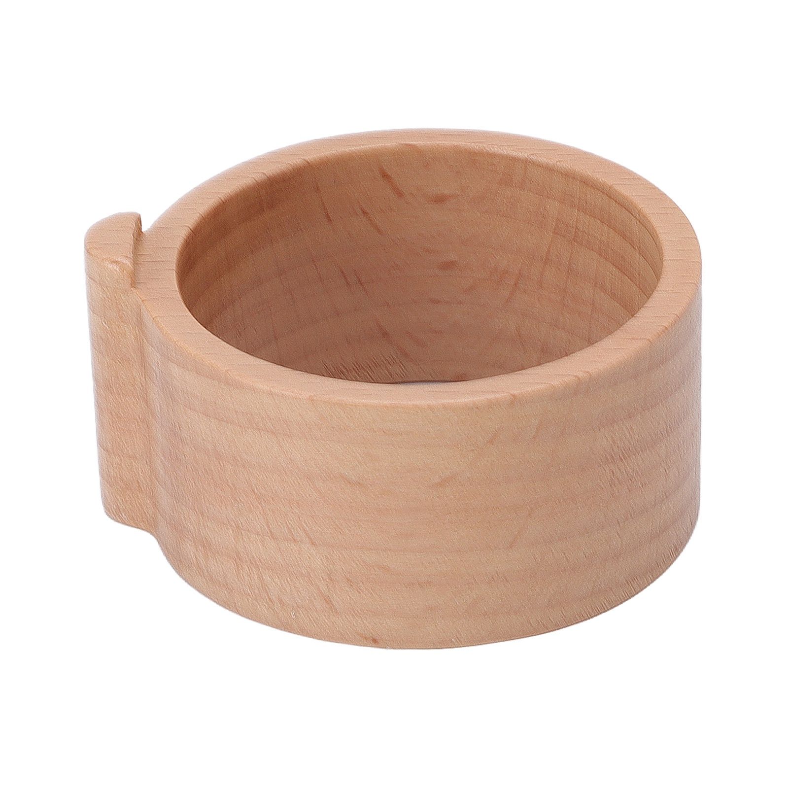Coffee Capsule Refill Holder Beech Wood Coffee Pod Aluminum Foil Seals Holder view 2