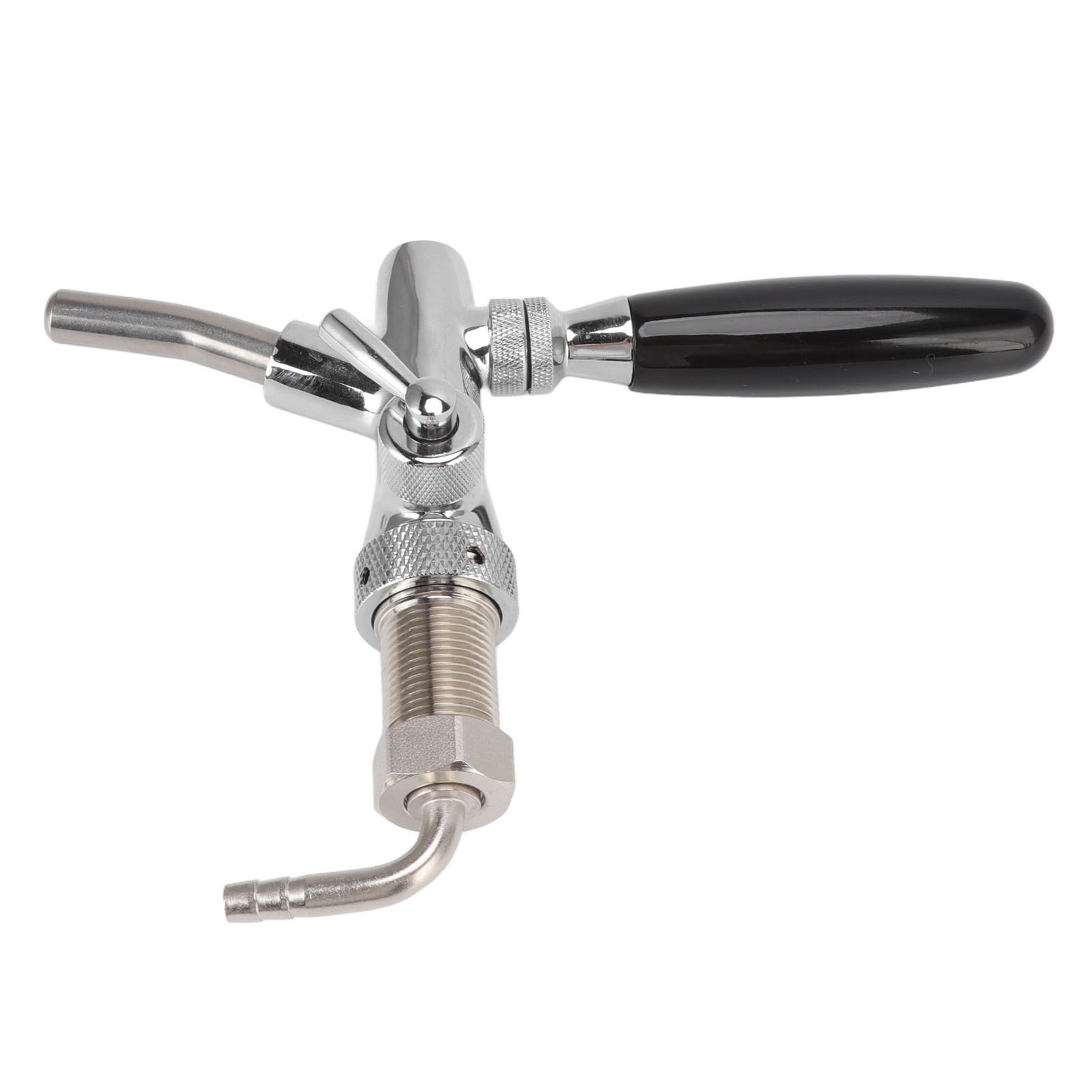G5/8 Beer Tap Faucet Stainless Steel 304 Draft Beer Dispenser Faucet Beer Flow view 2