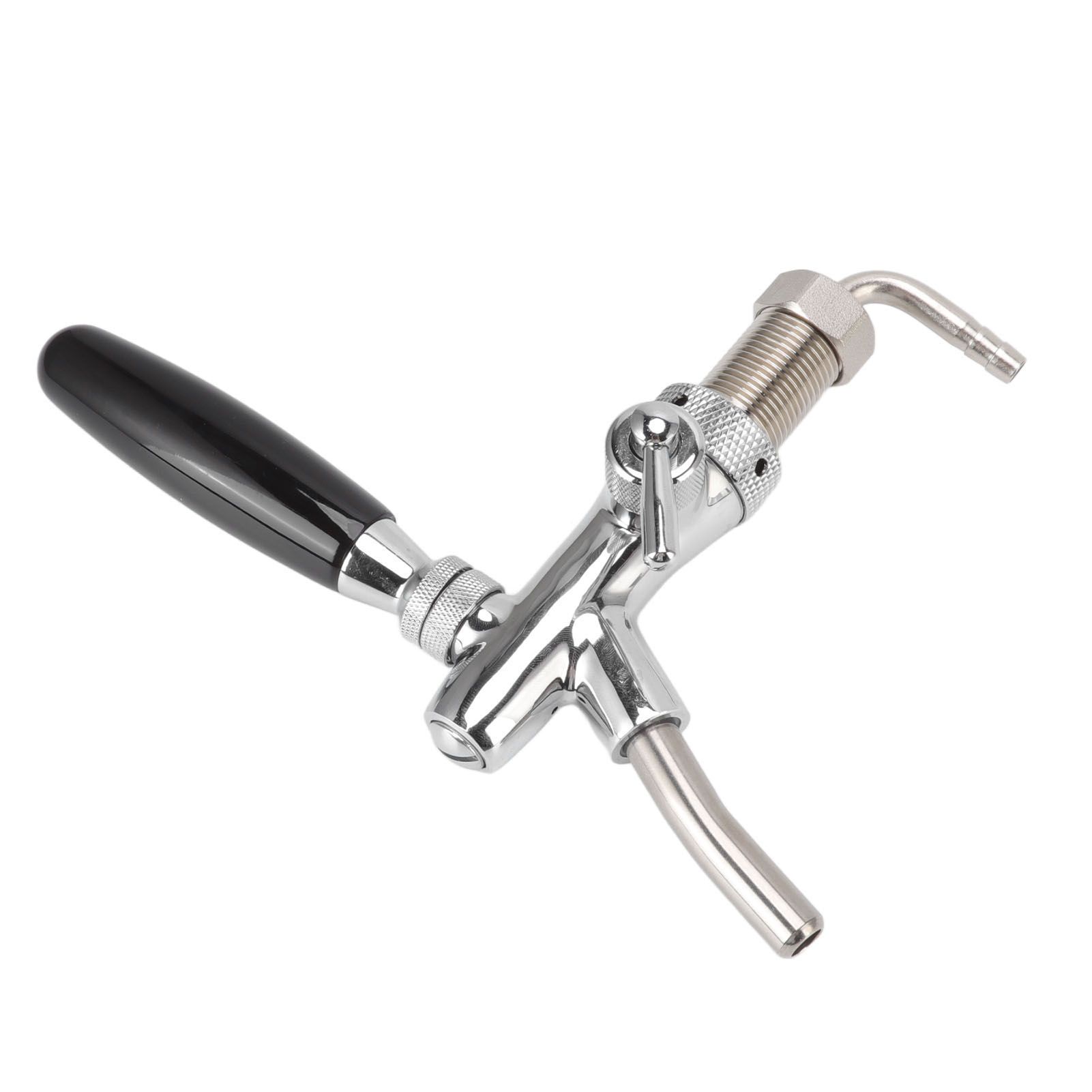 G5/8 Beer Tap Faucet Stainless Steel 304 Draft Beer Dispenser Faucet Beer Flow view 3