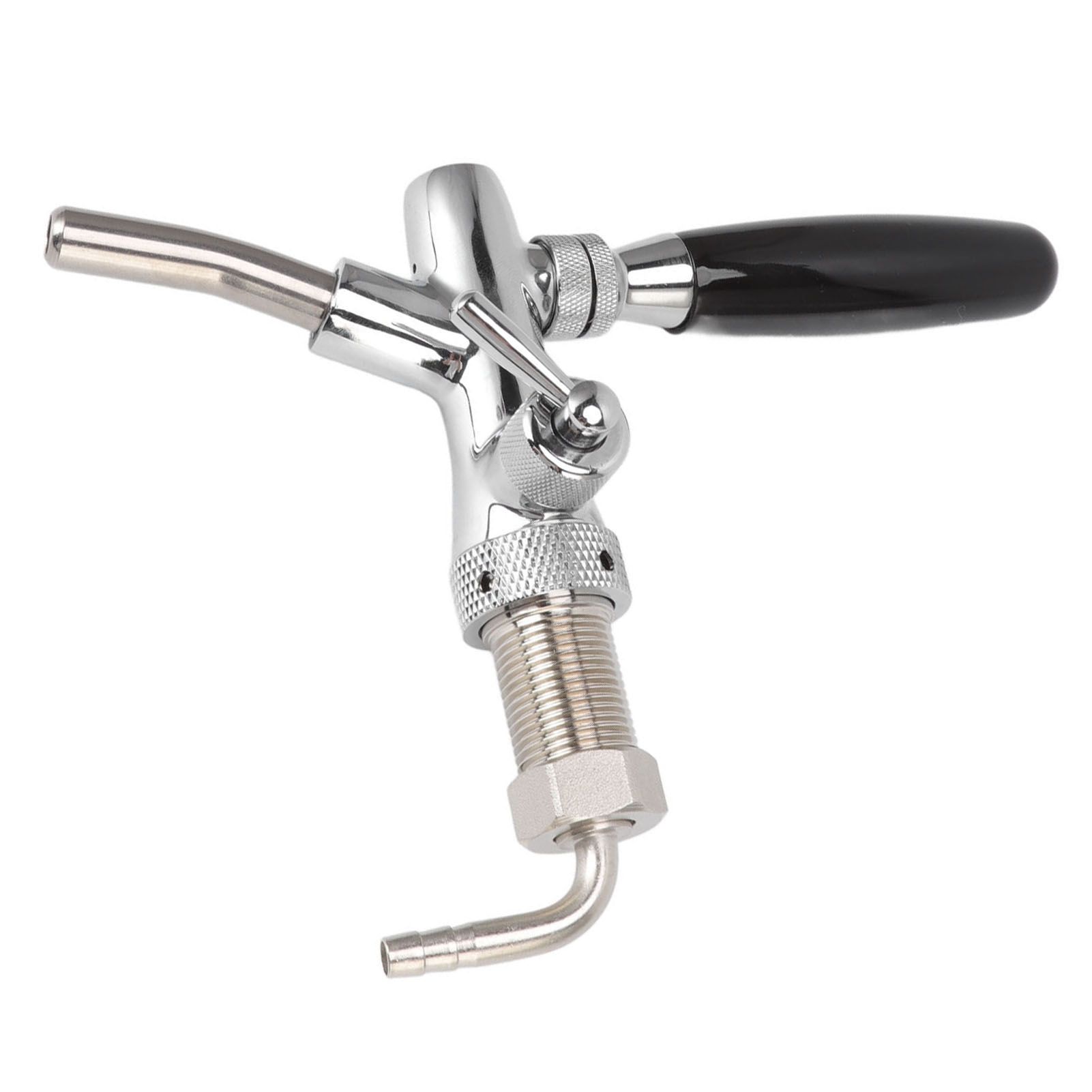 G5/8 Beer Tap Faucet Stainless Steel 304 Draft Beer Dispenser Faucet Beer Flow view 10