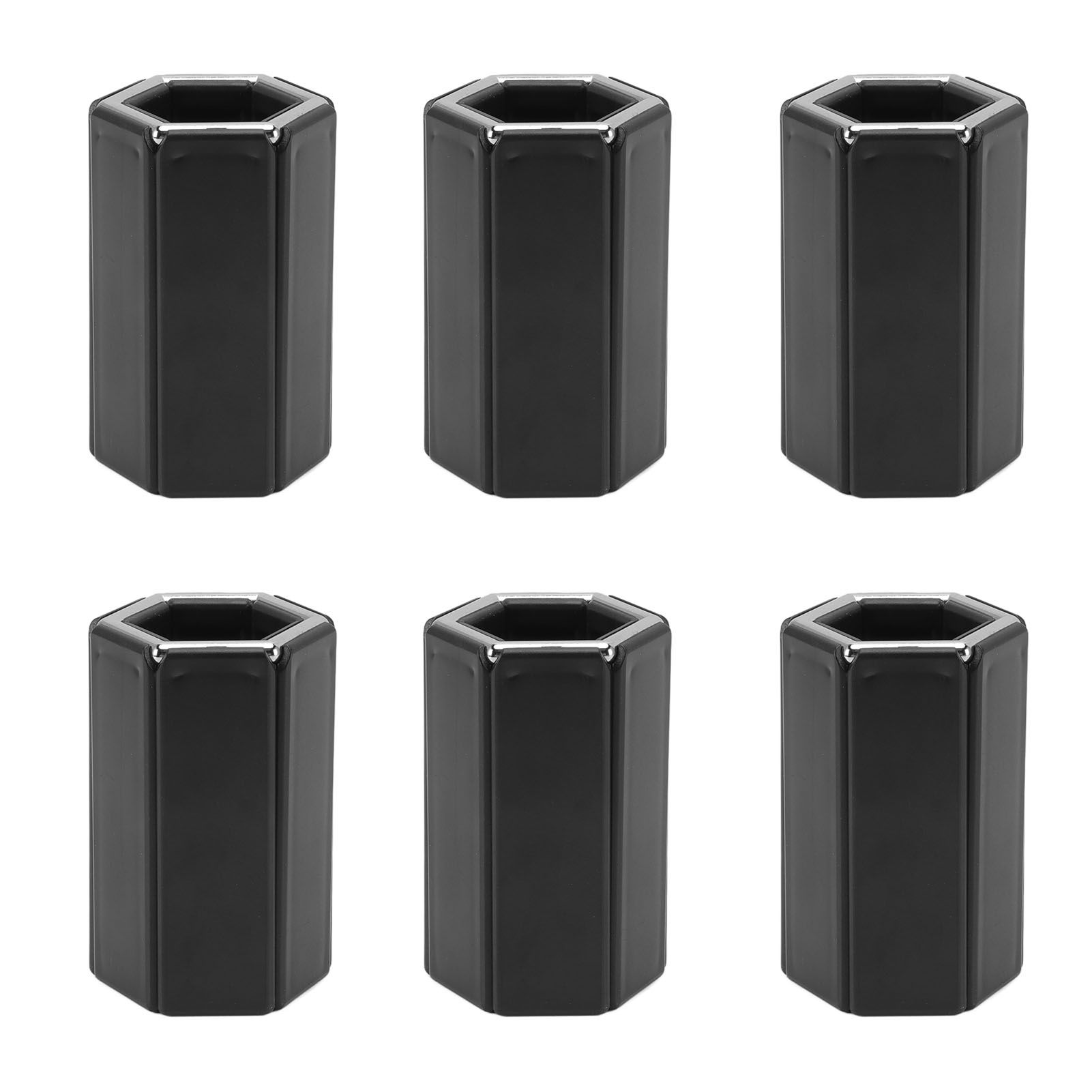 6PCS Hot Pot Heat Insulation Pad Foldable ABS Hollow Design Hot Dishes Holder view 2