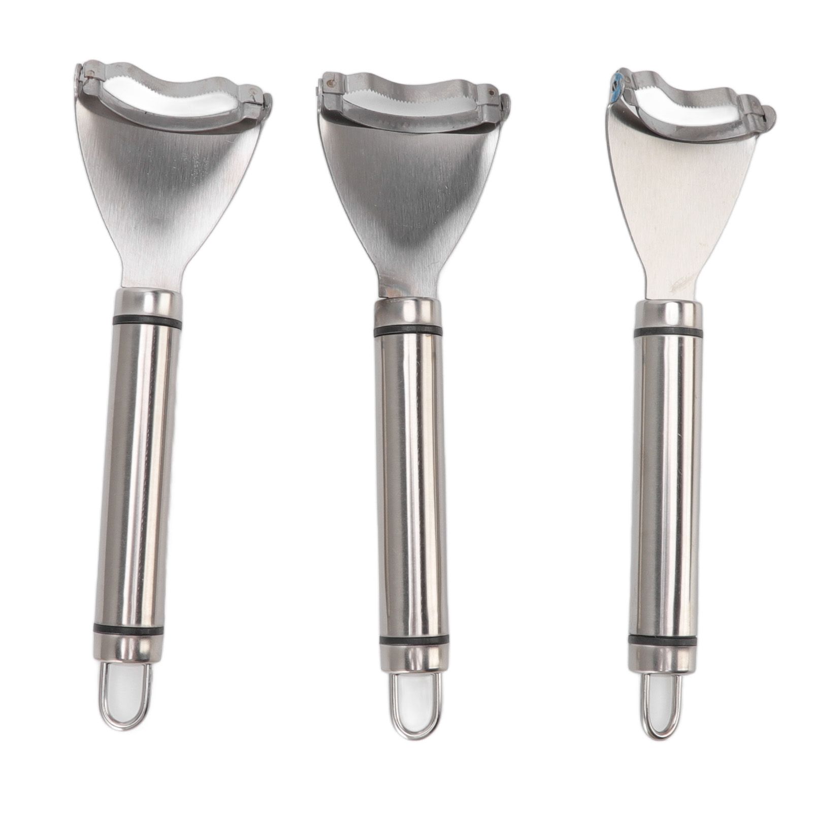 3pcs Stainless Steel Corn Cutter Peeler Safe Quick Clean Comfortable Grip Corn