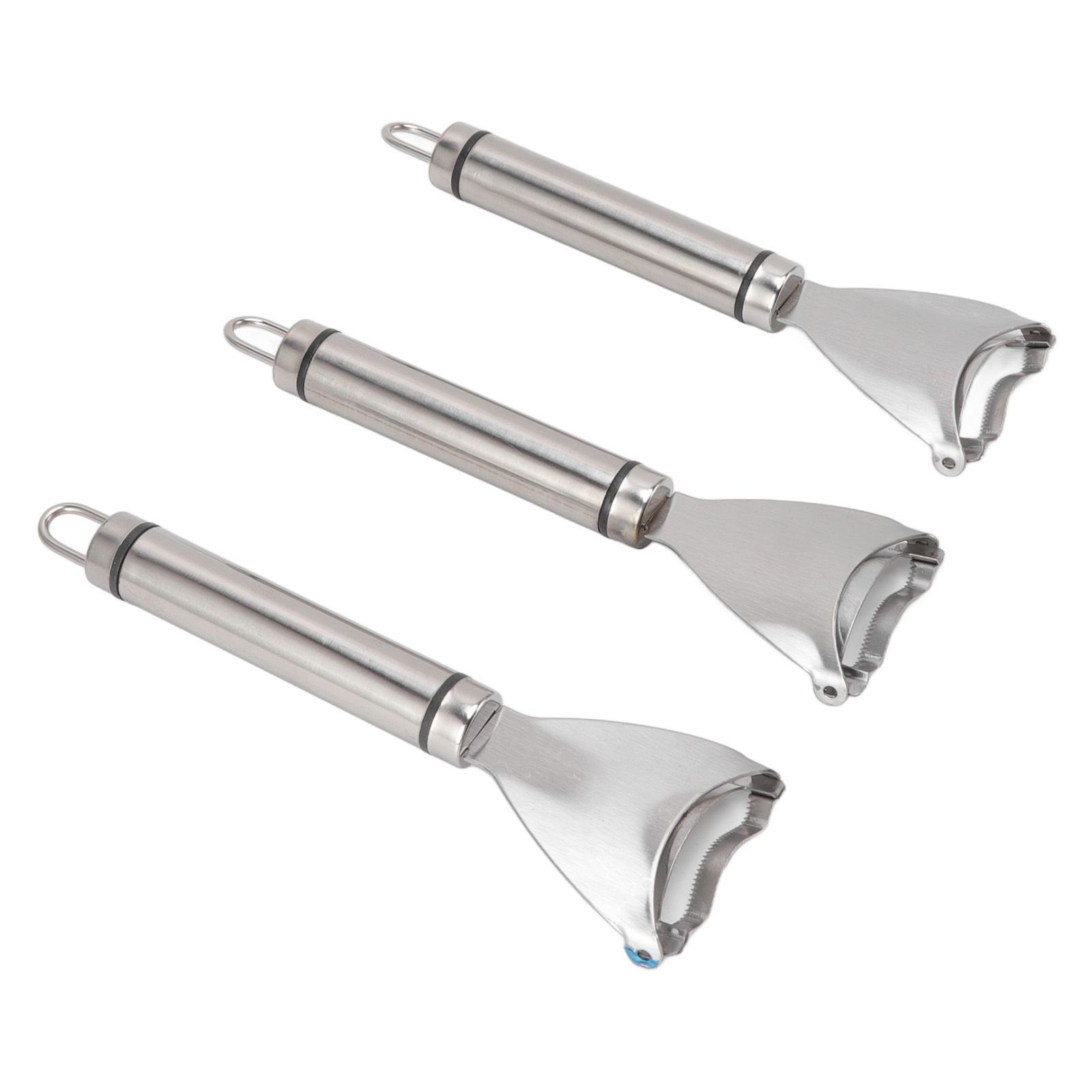 3pcs Stainless Steel Corn Cutter Peeler Safe Quick Clean Comfortable Grip Corn view 2