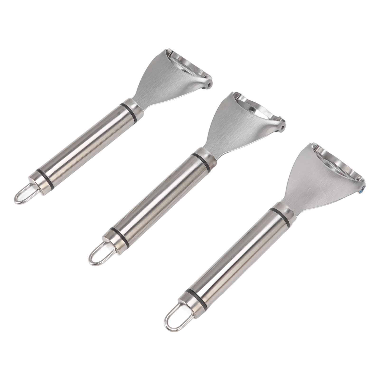 3pcs Stainless Steel Corn Cutter Peeler Safe Quick Clean Comfortable Grip Corn view 4