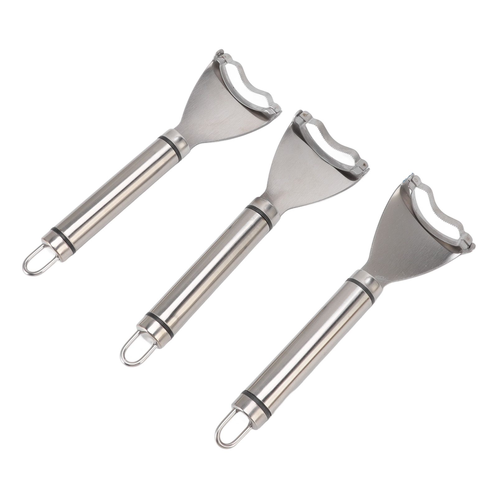 3pcs Stainless Steel Corn Cutter Peeler Safe Quick Clean Comfortable Grip Corn view 5