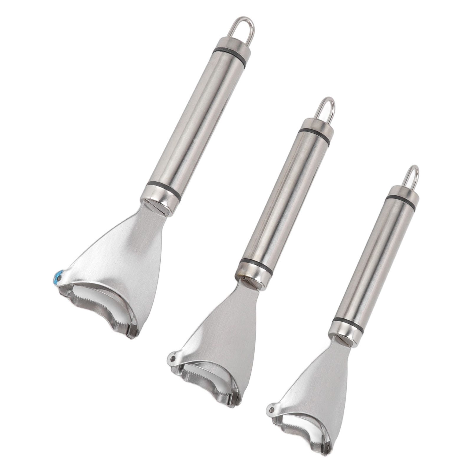 3pcs Stainless Steel Corn Cutter Peeler Safe Quick Clean Comfortable Grip Corn view 8