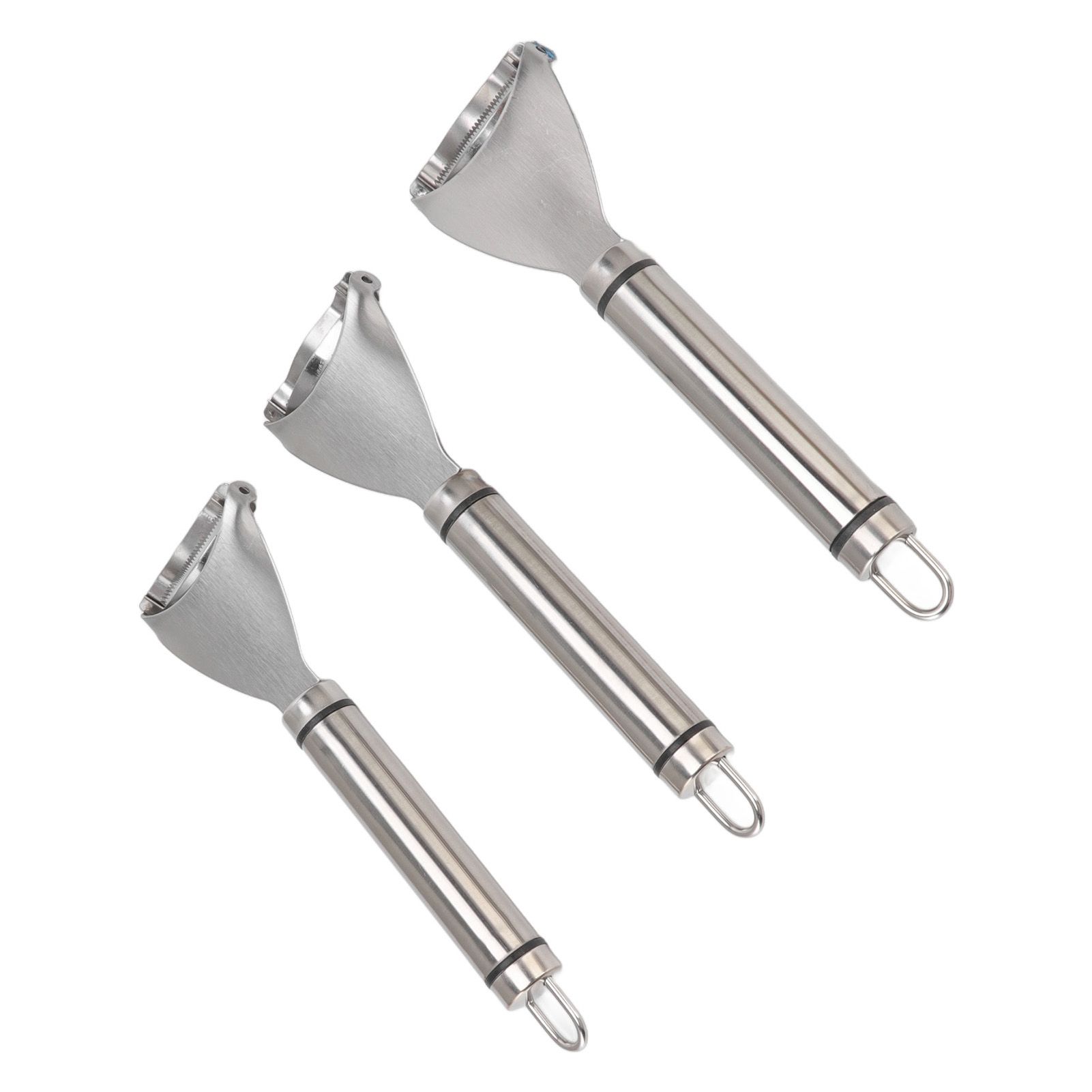 3pcs Stainless Steel Corn Cutter Peeler Safe Quick Clean Comfortable Grip Corn view 15
