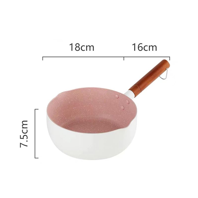 Japanese Style Saucepan Nonstick Milk Noodle Soup Sauce Pan Baby Food Cooking view 2