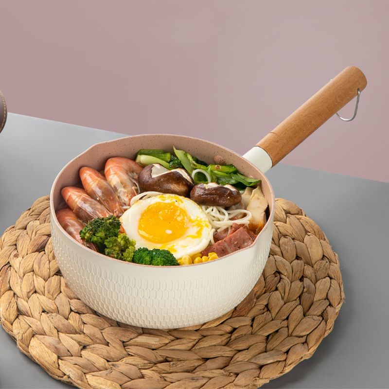Japanese Style Saucepan Nonstick Milk Noodle Soup Sauce Pan Baby Food Cooking view 3