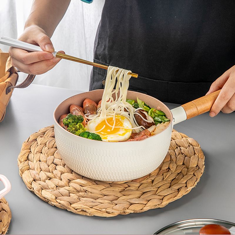 Japanese Style Saucepan Nonstick Milk Noodle Soup Sauce Pan Baby Food Cooking view 4
