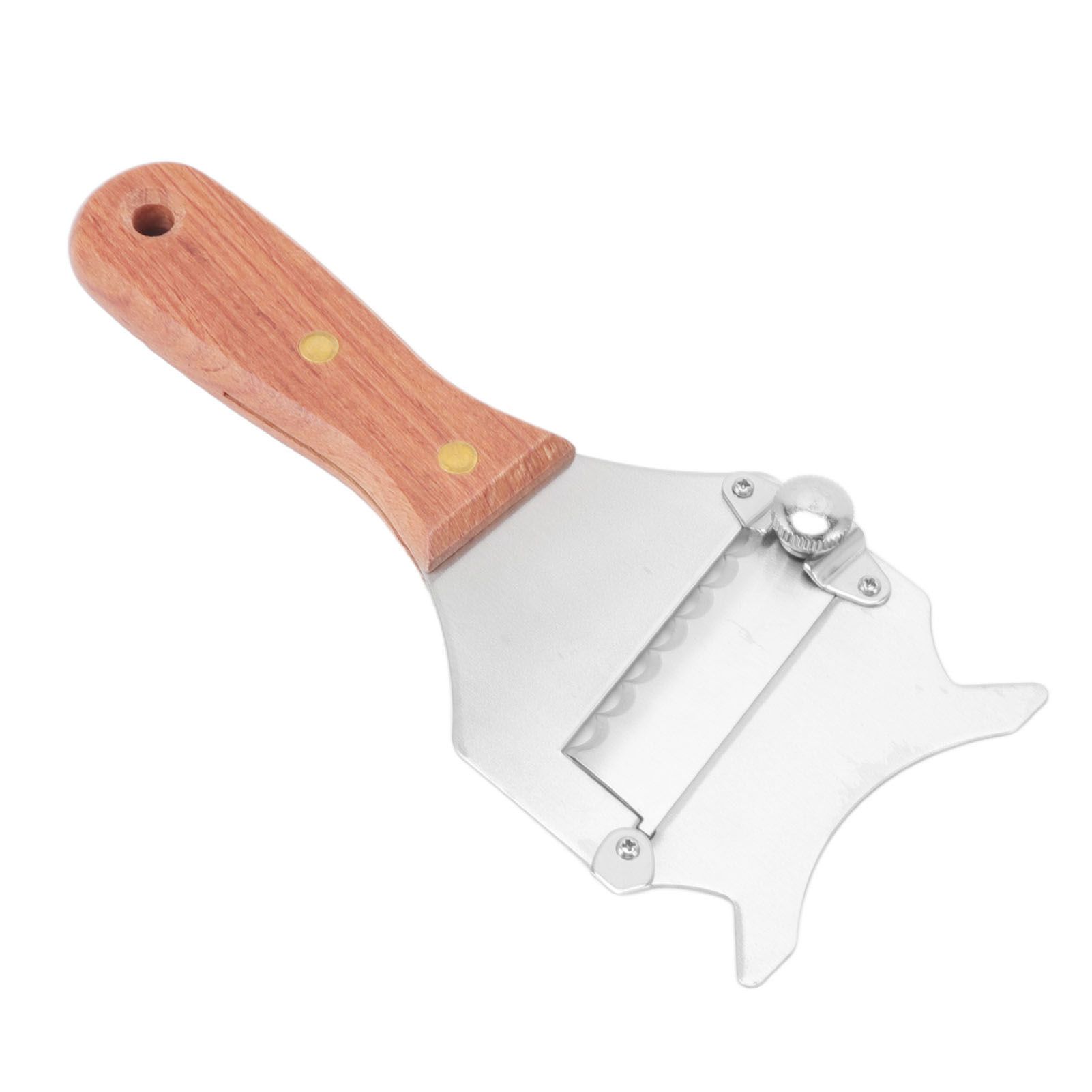 Truffle Grater Wavy Blade Wooden Handle Stainless Steel Hand Plane Cheese view 5