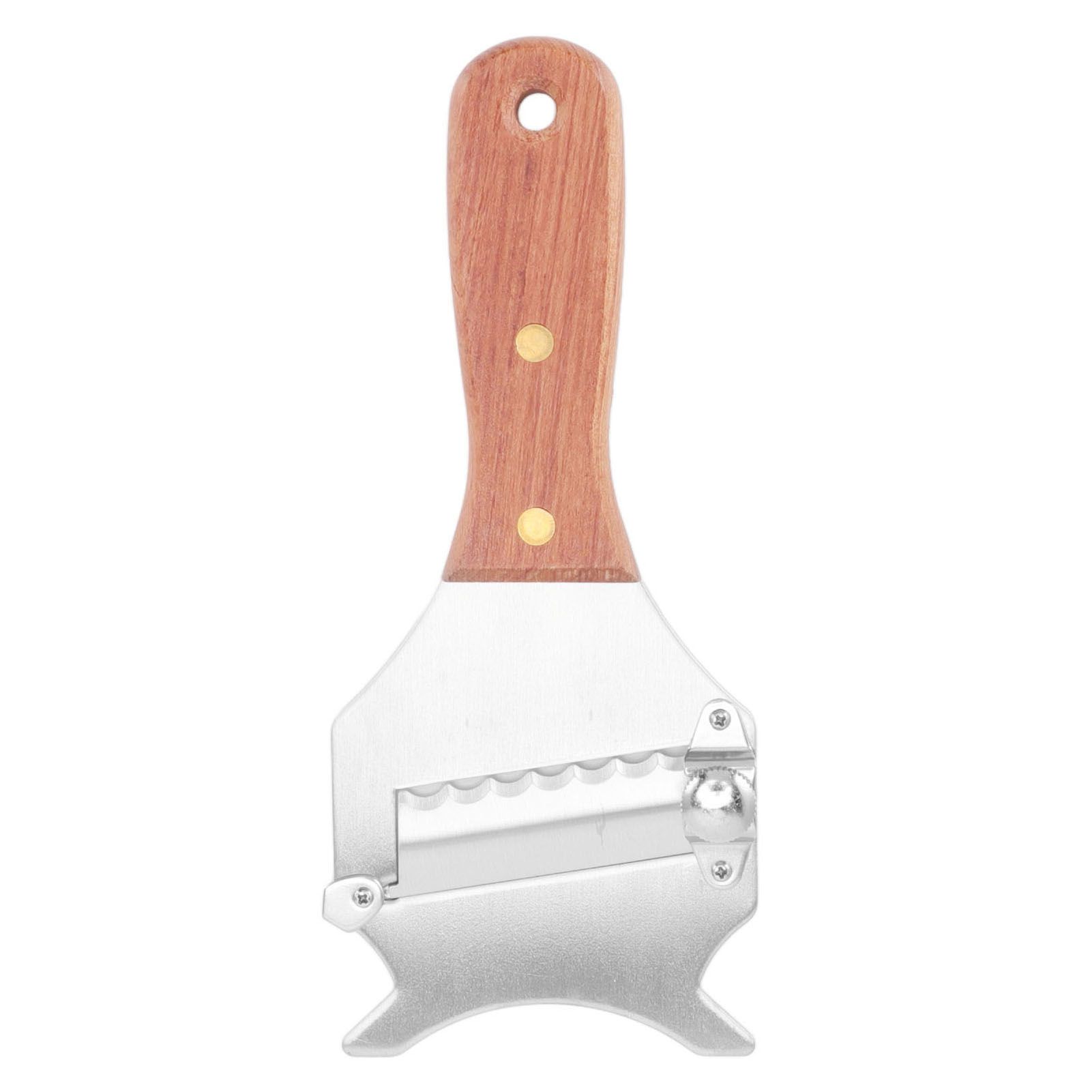 Truffle Grater Wavy Blade Wooden Handle Stainless Steel Hand Plane Cheese view 9