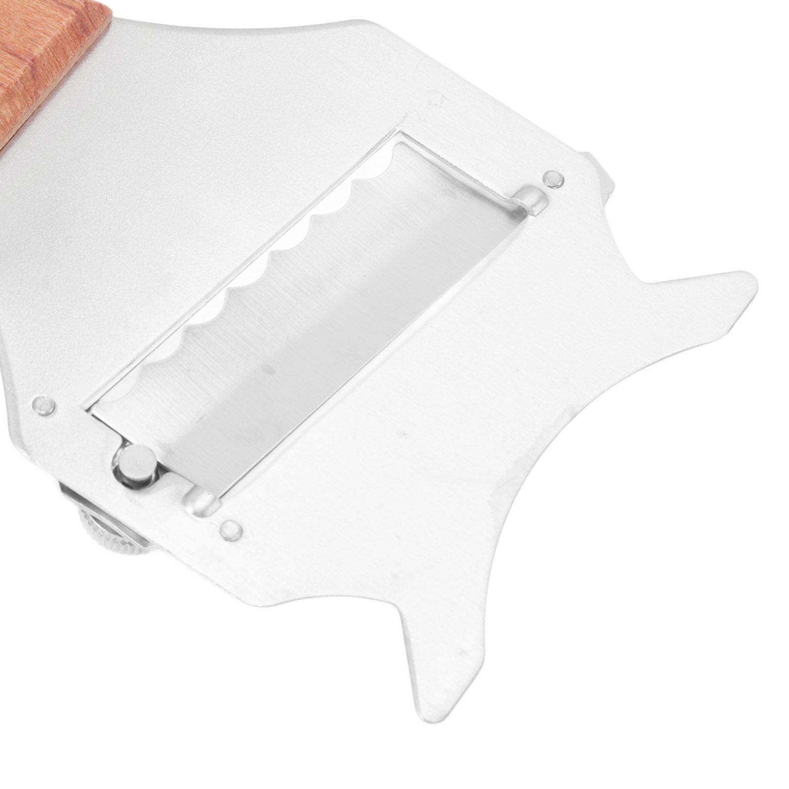 Truffle Grater Wavy Blade Wooden Handle Stainless Steel Hand Plane Cheese view 15
