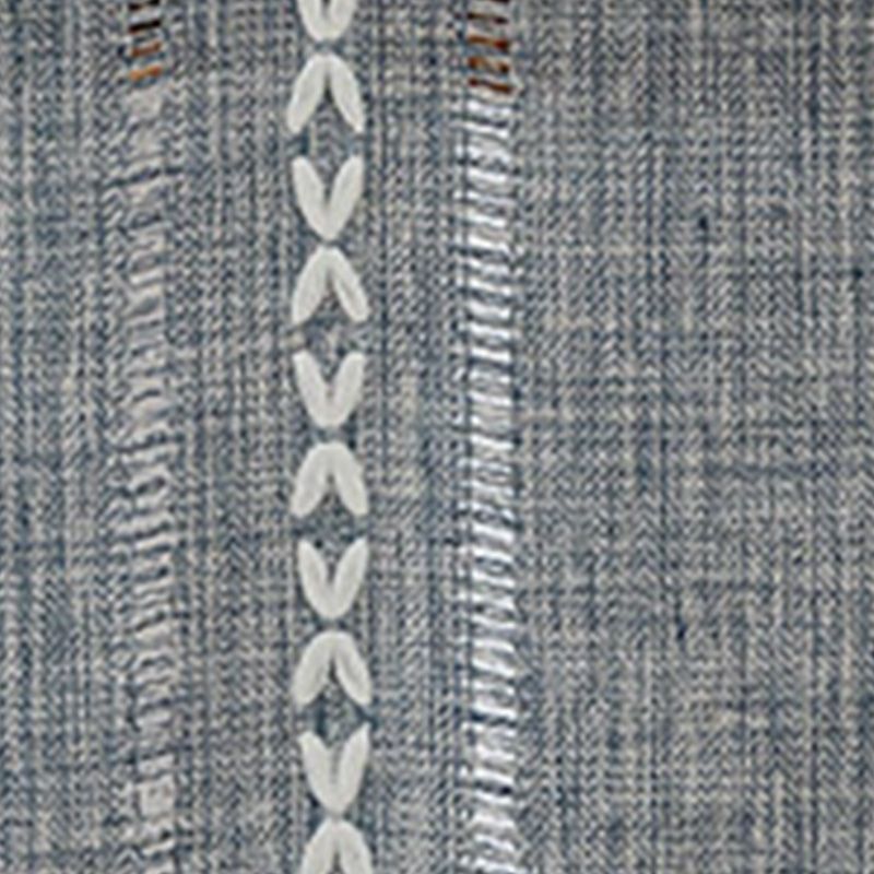 Retro Table Runner Elegant Hand Woven Cotton Linen Dining Table Runner with view 4