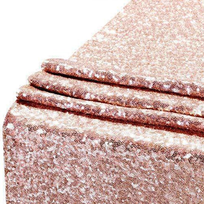 Sequin Table Runner 30x300cm Shiny Exquisite Decorative 3mm Sequins Table view 5
