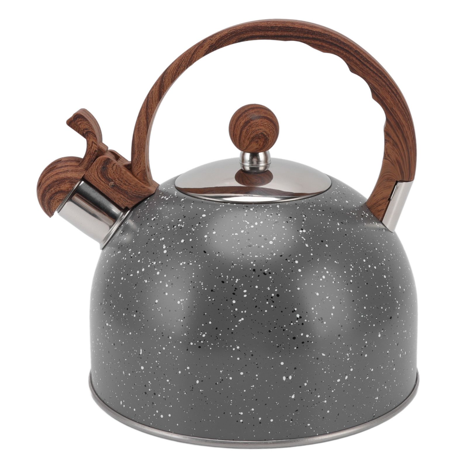 Whistling Kettle 2.5L Capacity Stainless Steel Stovetop Teapot for Water view 3