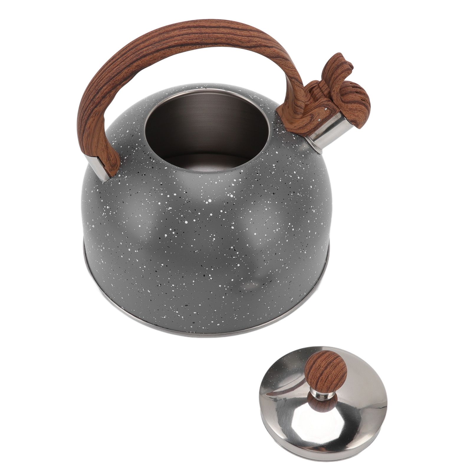 Whistling Kettle 2.5L Capacity Stainless Steel Stovetop Teapot for Water view 7