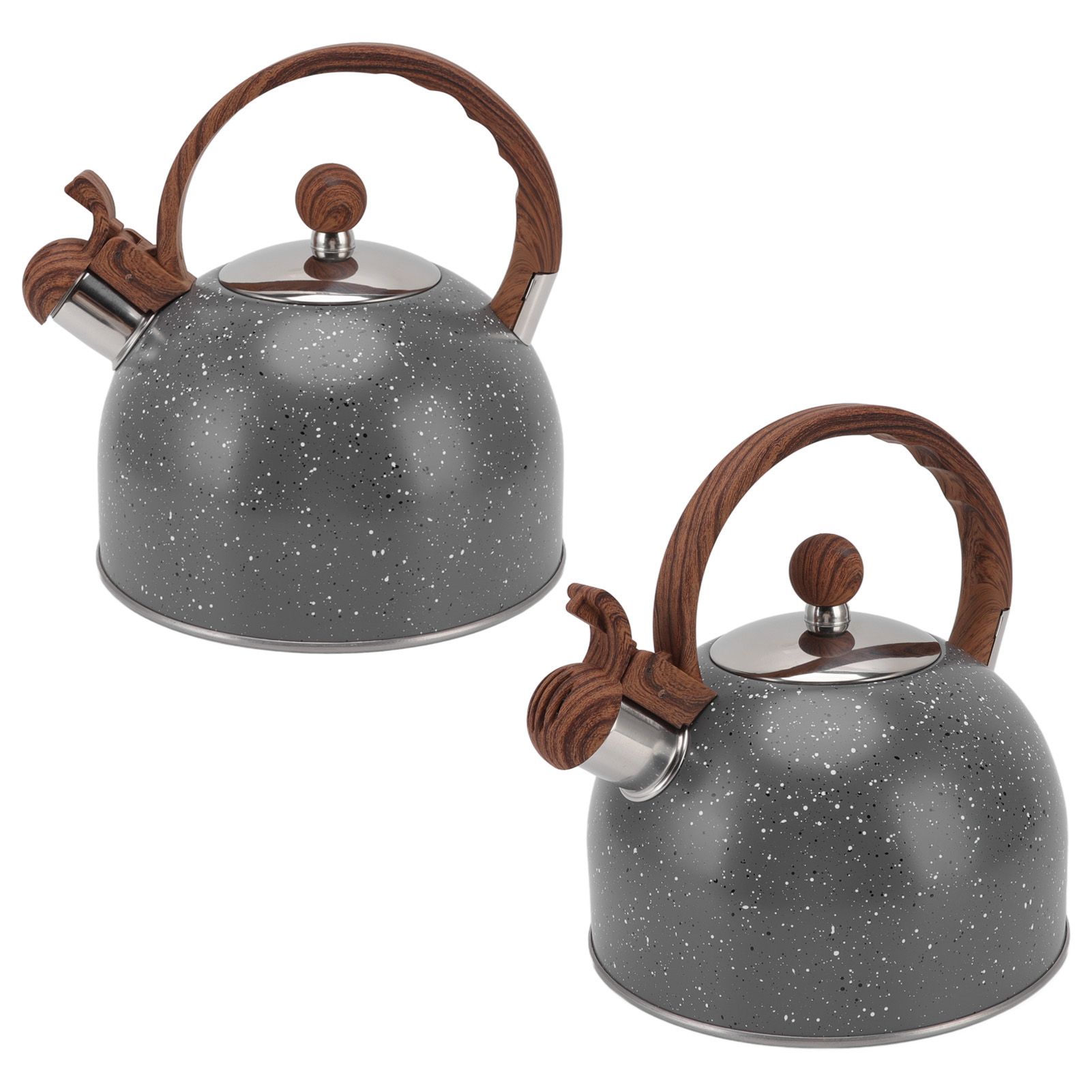 Whistling Kettle 2.5L Capacity Stainless Steel Stovetop Teapot for Water view 10