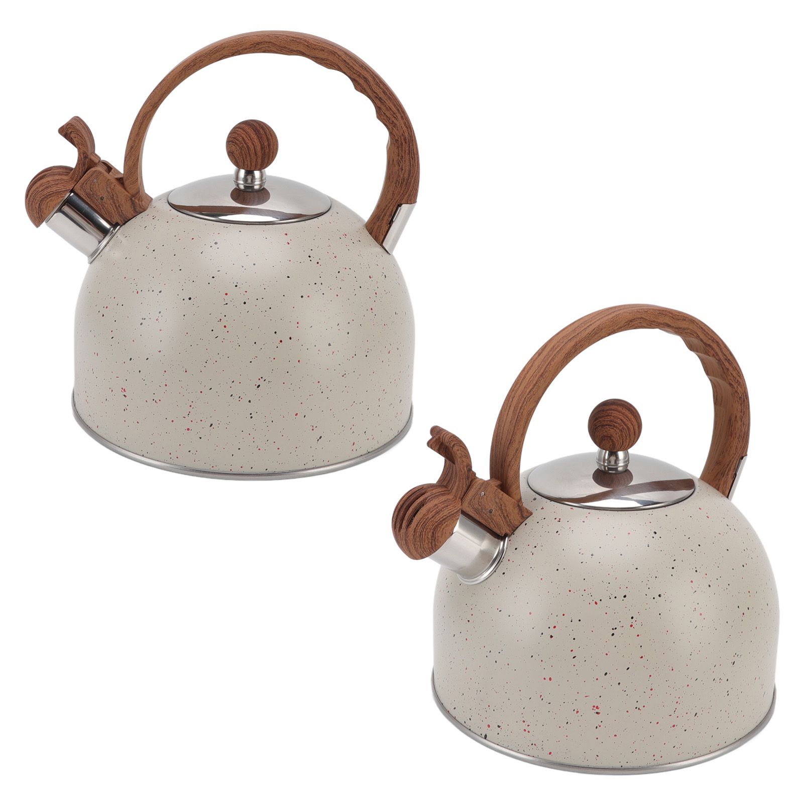 Whistling Kettle 2.5L Capacity Stainless Steel Stovetop Teapot for Water view 9