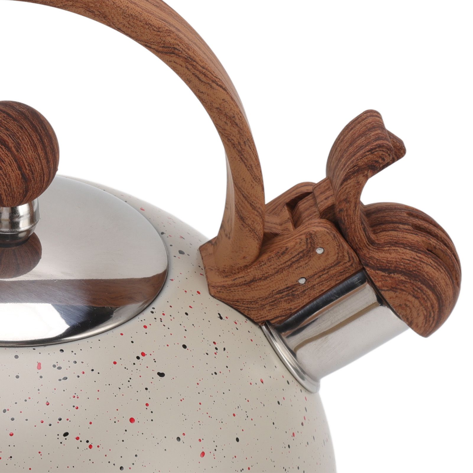 Whistling Kettle 2.5L Capacity Stainless Steel Stovetop Teapot for Water view 14