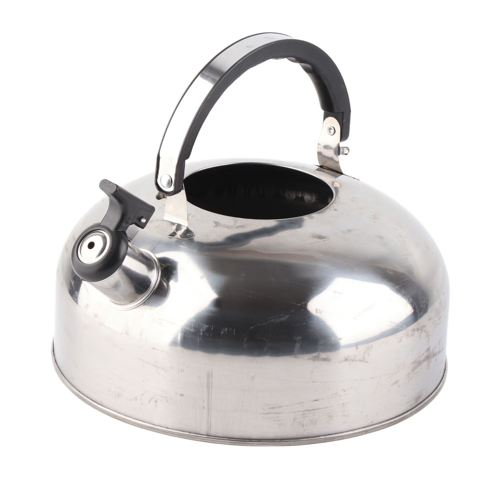 3L Stainless Steel Whistling Tea Kettle Fast Heating One Touch Buttons view 5