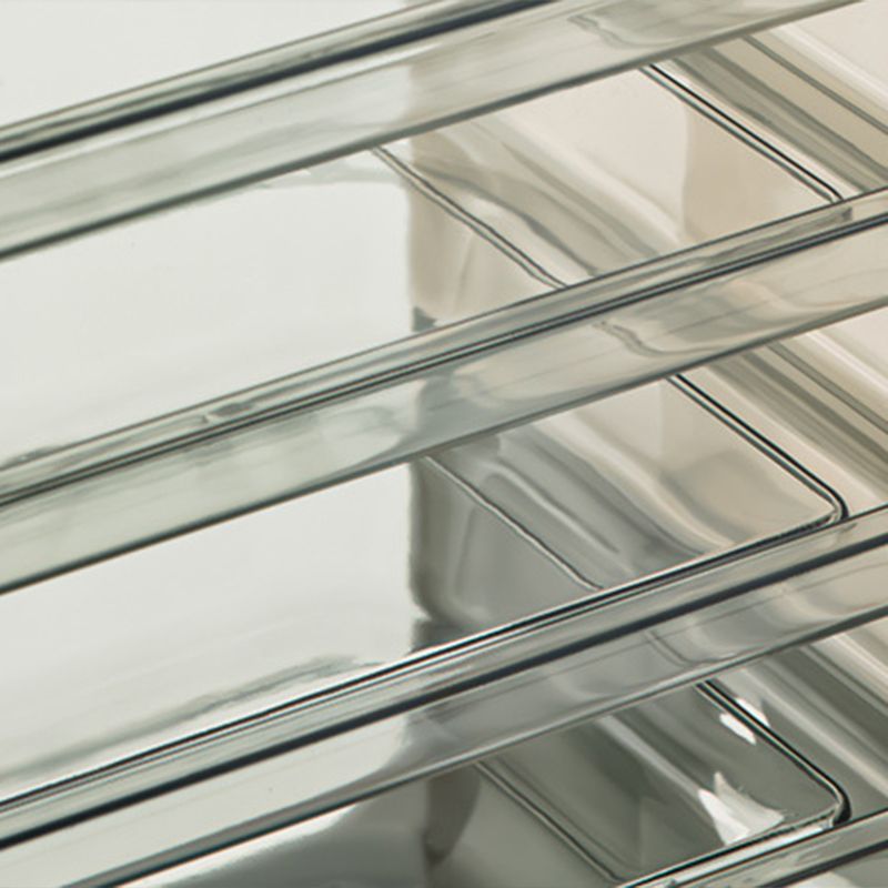 Four Layers Dish Preparation Plate Drawer Design Plastic Vegetable Preparation view 7