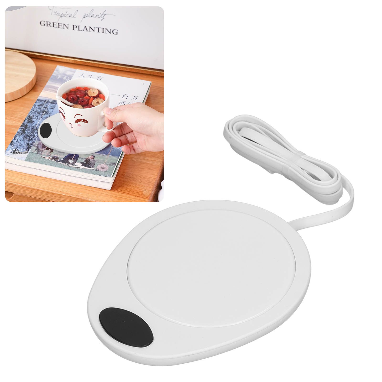 USB Mug Warmer Constant Temp Waterproof Adjustable Electric Beverage Heating view 11