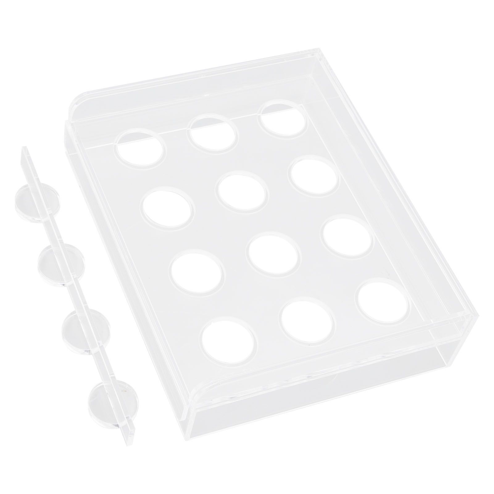 12 Holes Manual Coffee Capsules Filling Board Reusable Coffee Capsule Holder view 3