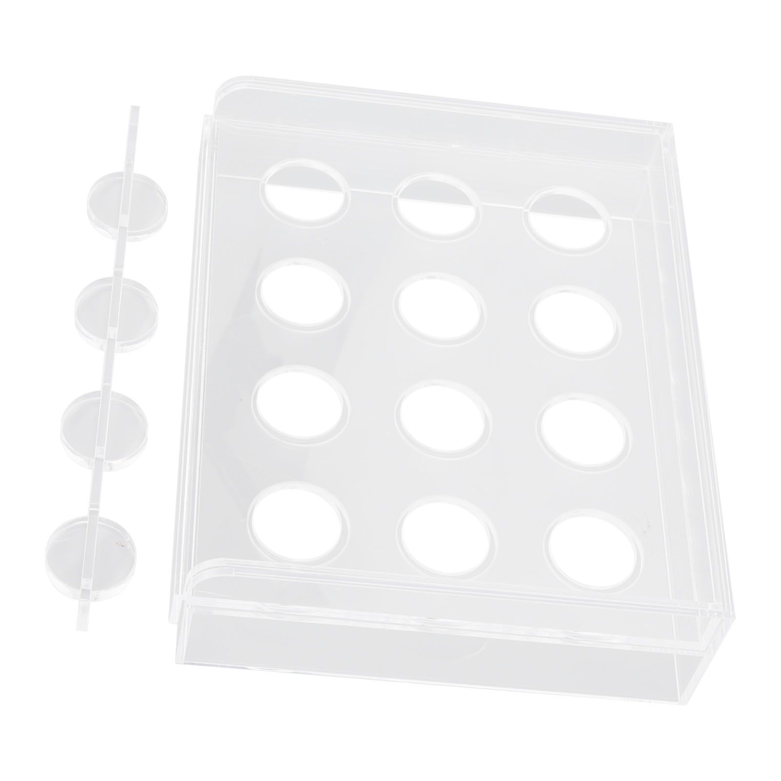 12 Holes Manual Coffee Capsules Filling Board Reusable Coffee Capsule Holder view 5