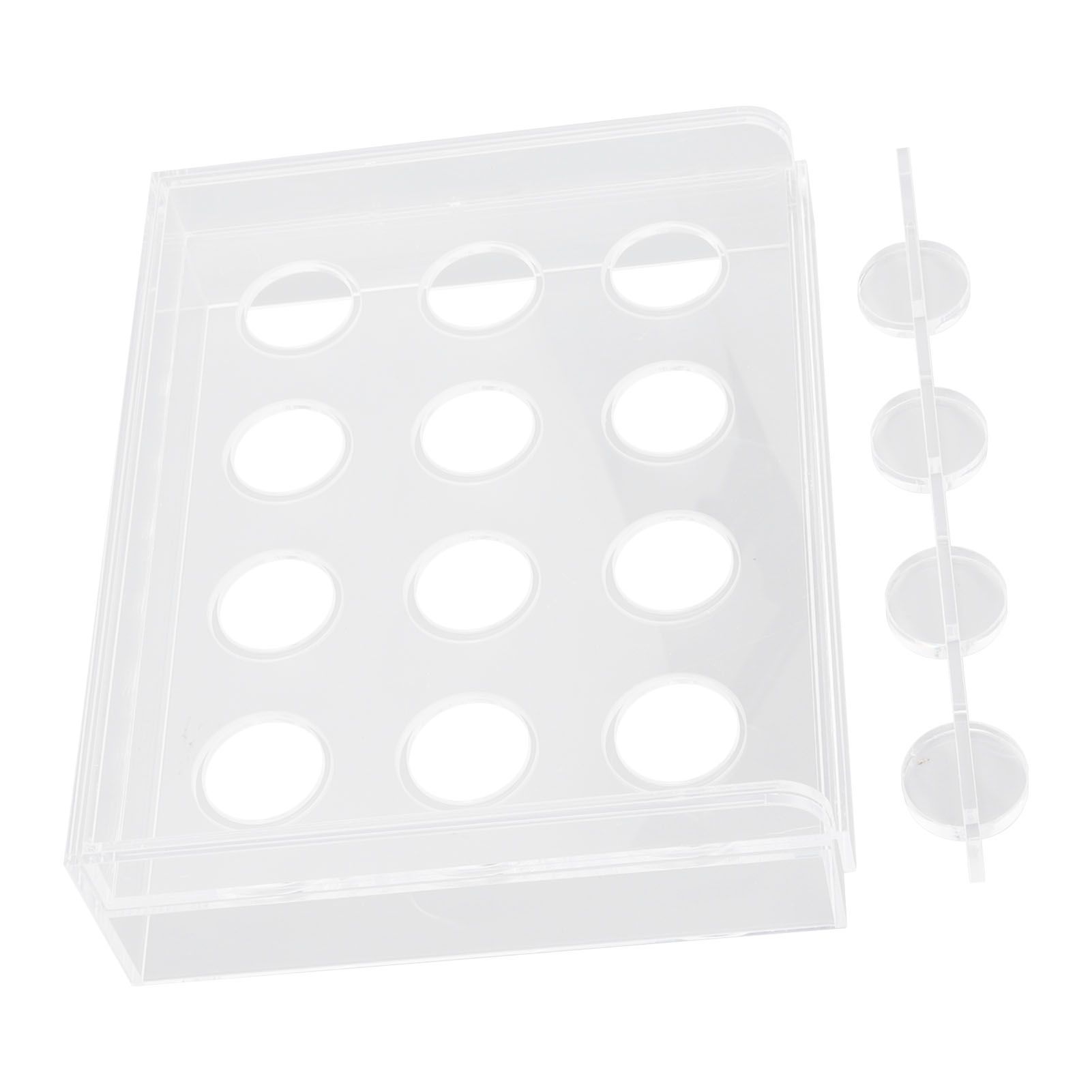 12 Holes Manual Coffee Capsules Filling Board Reusable Coffee Capsule Holder view 6