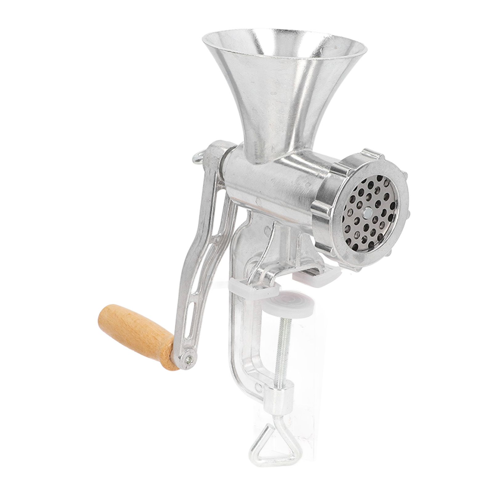 Multifunctional Meat Grinder Aluminum Alloy Manual Household Kitchenware Mixer view 4