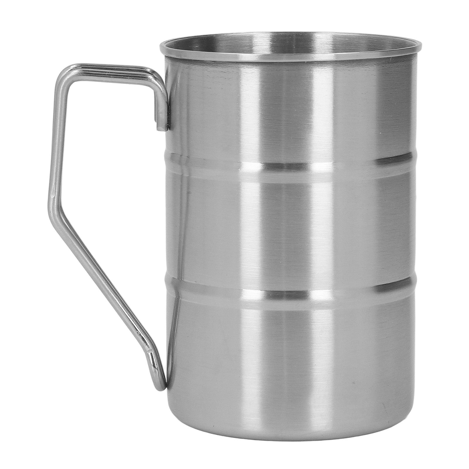 Stainless Steel Coffee Mug Large Capacity Stainless Steel Beer Mug with Handle