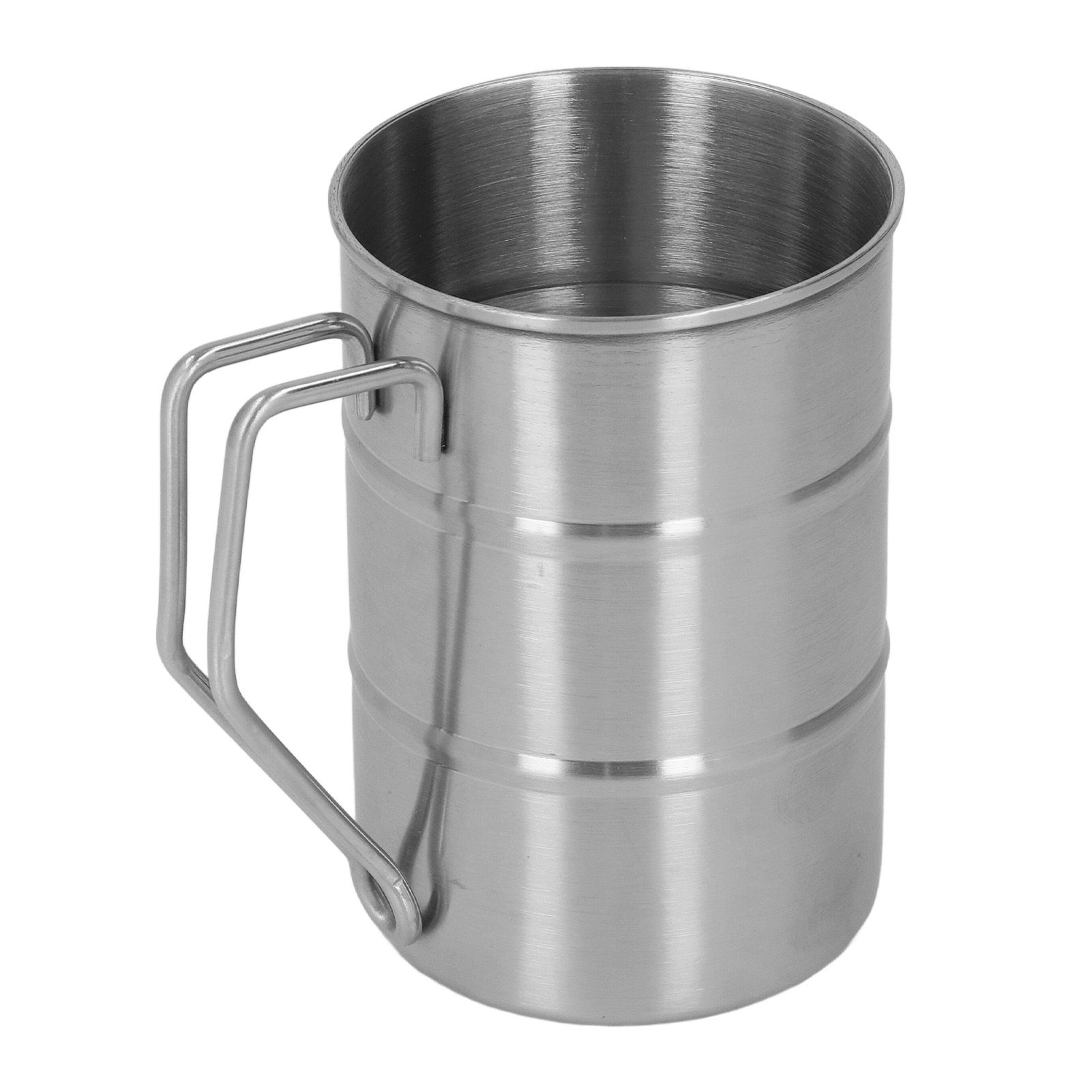 Stainless Steel Coffee Mug Large Capacity Stainless Steel Beer Mug with Handle view 4