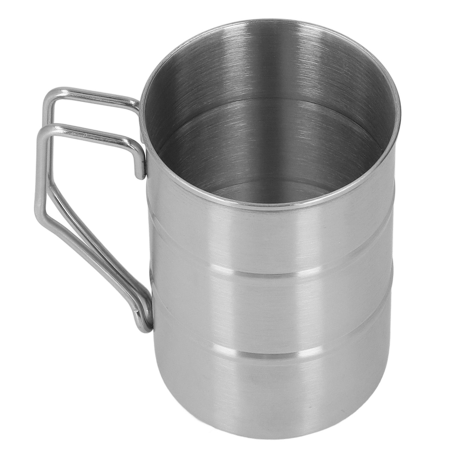 Stainless Steel Coffee Mug Large Capacity Stainless Steel Beer Mug with Handle view 6
