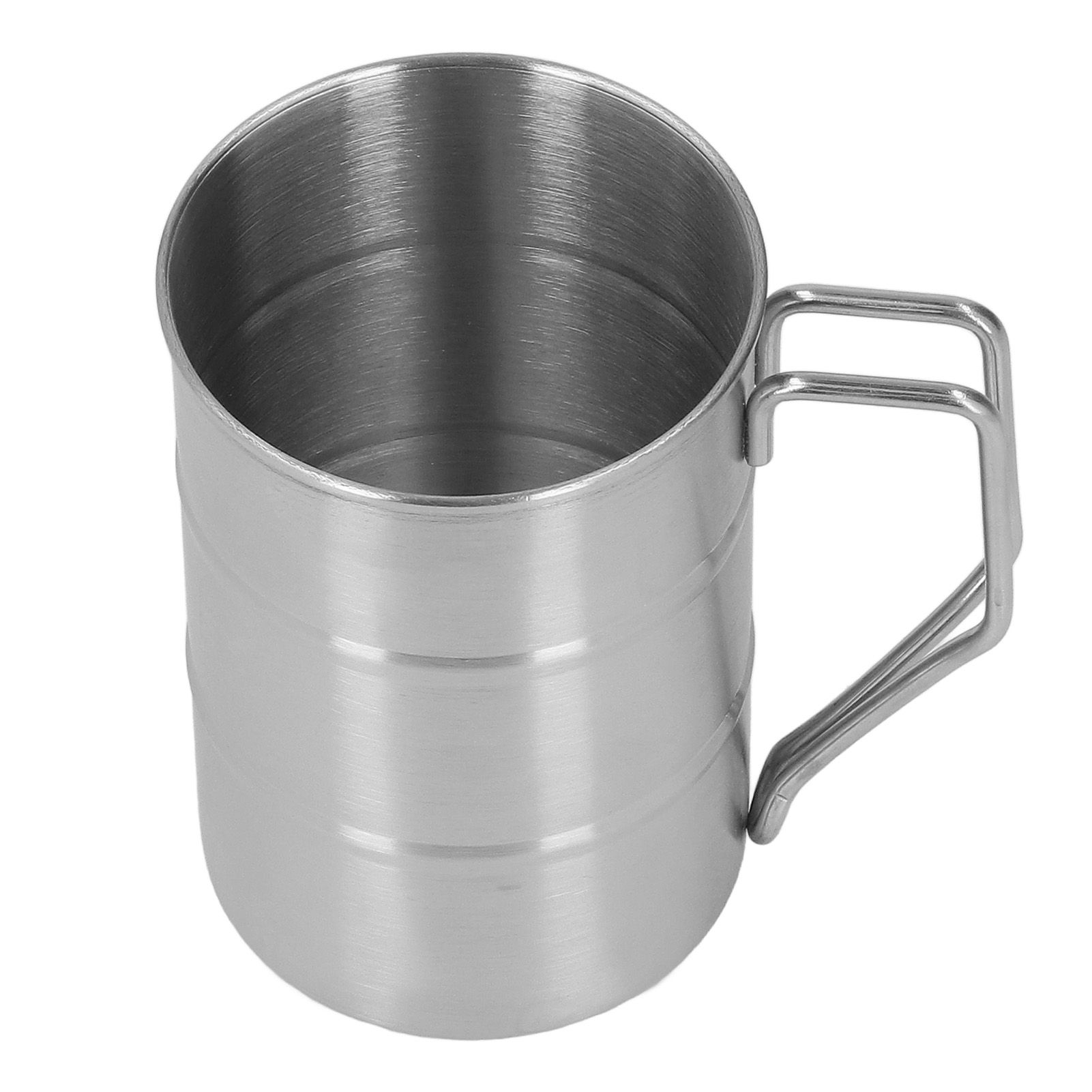 Stainless Steel Coffee Mug Large Capacity Stainless Steel Beer Mug with Handle view 7