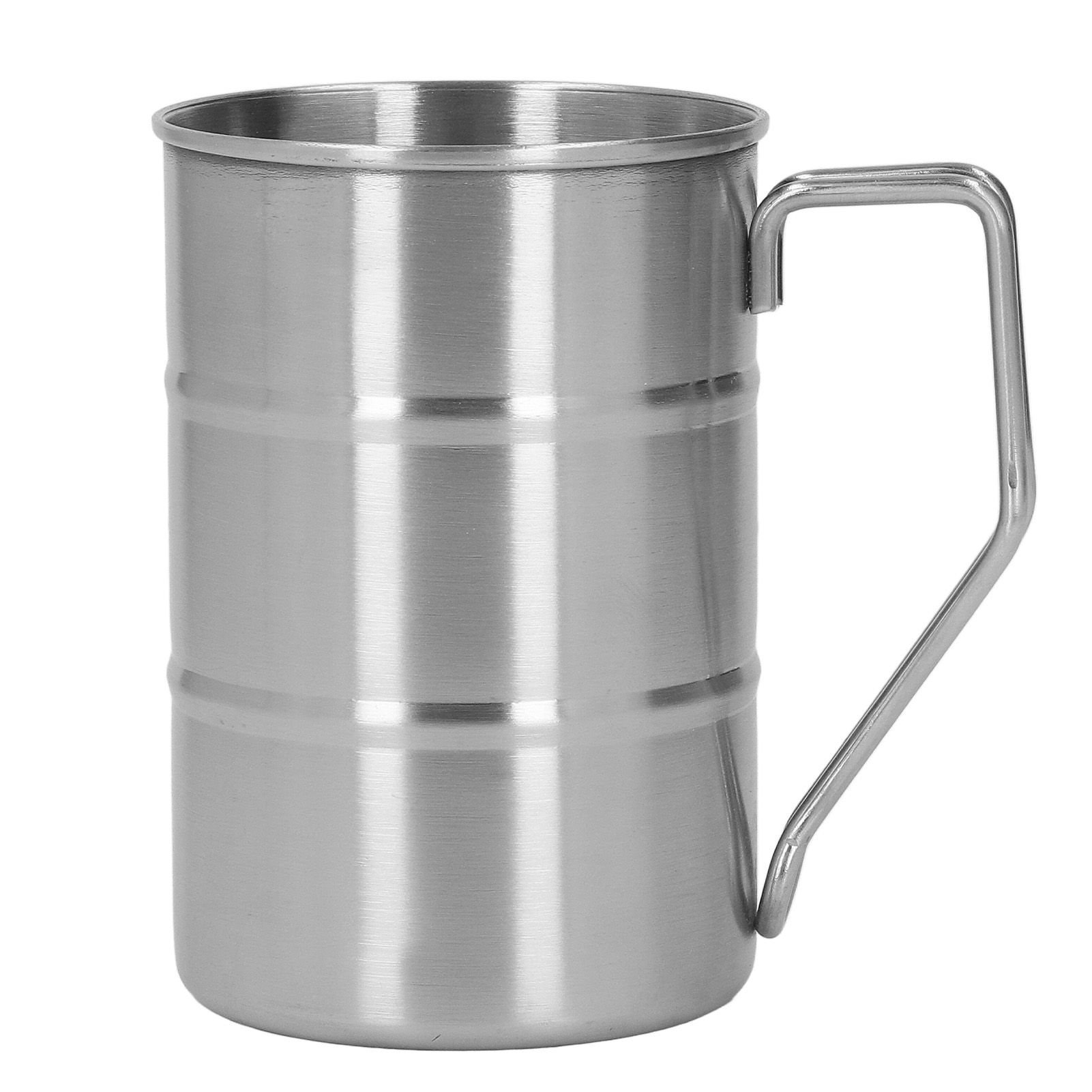 Stainless Steel Coffee Mug Large Capacity Stainless Steel Beer Mug with Handle view 10
