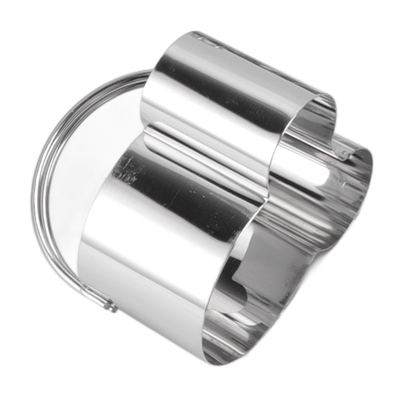 5Pcs Stainless Steel Biscuit Cutter Set Removable Easy Release Professional view 15