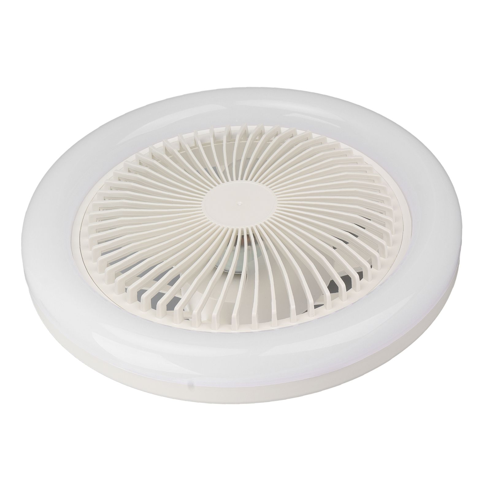 9.8in LED Ceiling Fan Light Quiet 3 Gears Ceiling Fan with E27 Lamp for Living view 5