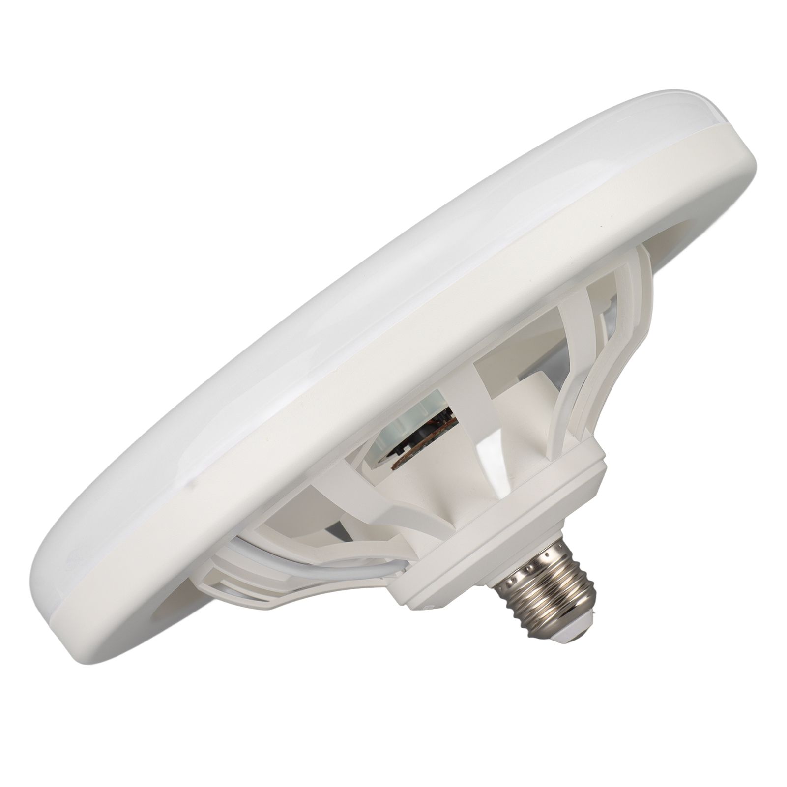 9.8in LED Ceiling Fan Light Quiet 3 Gears Ceiling Fan with E27 Lamp for Living view 9