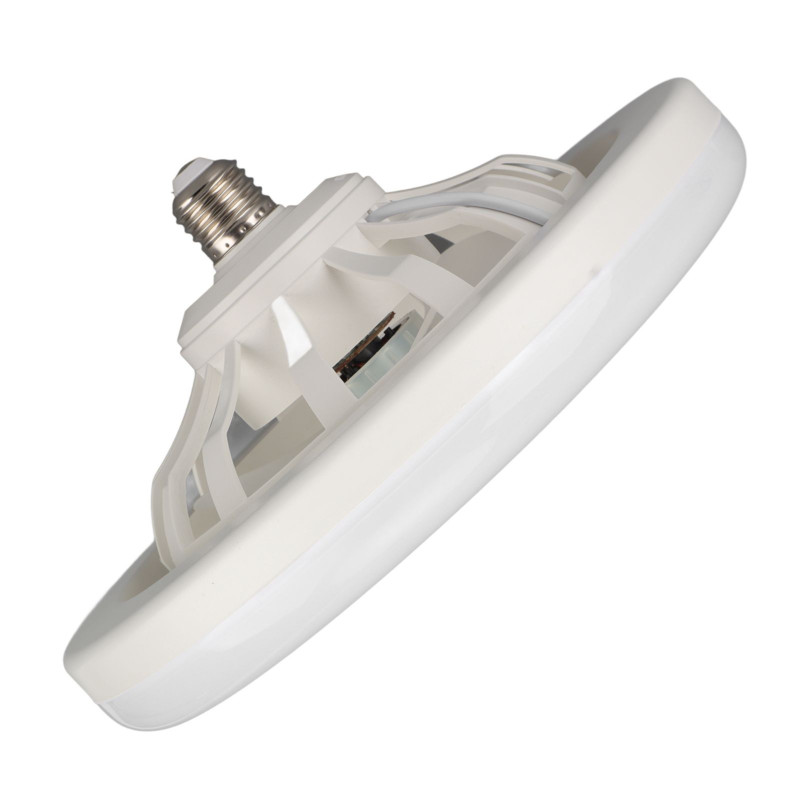 9.8in LED Ceiling Fan Light Quiet 3 Gears Ceiling Fan with E27 Lamp for Living view 10