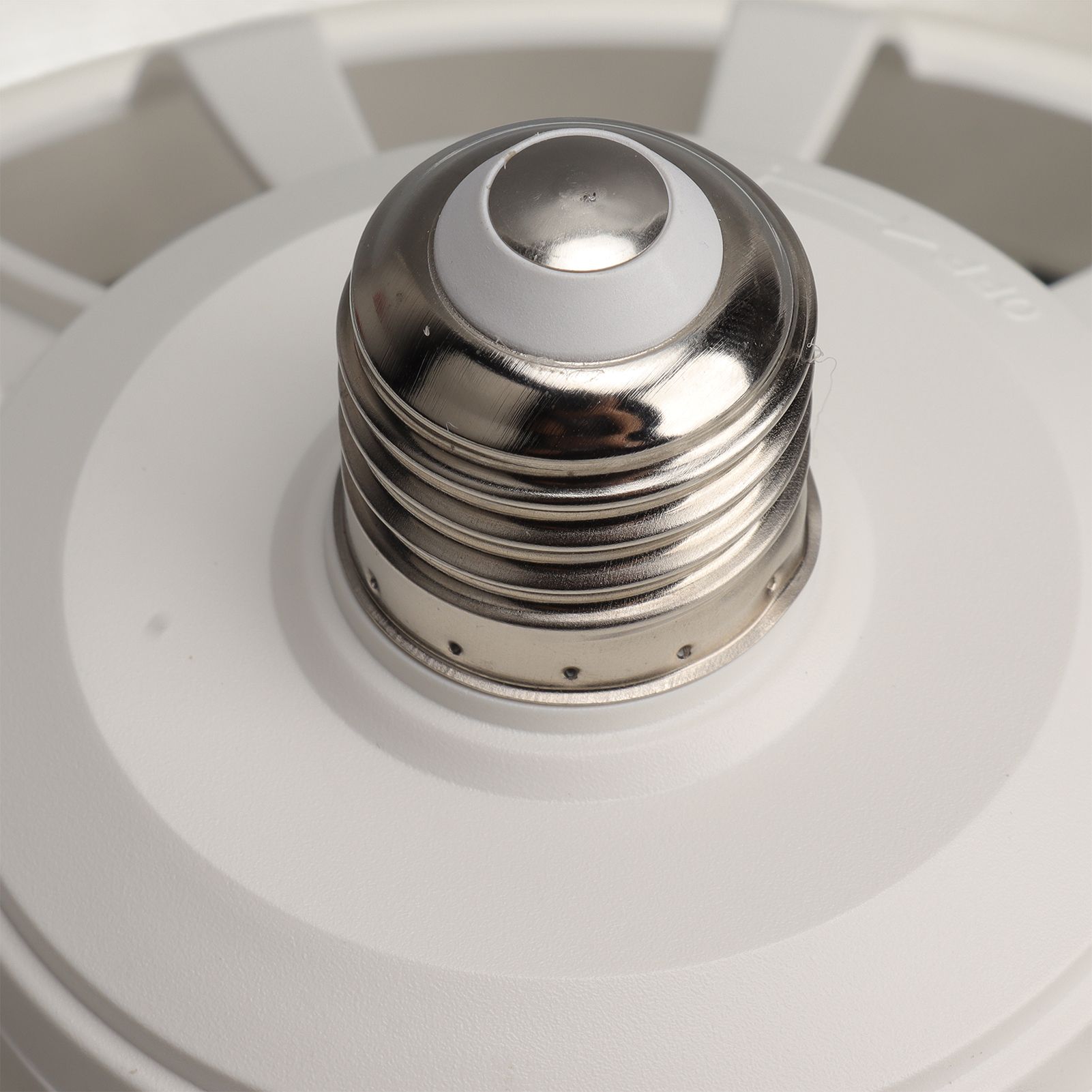 9.8in LED Ceiling Fan Light Quiet 3 Gears Ceiling Fan with E27 Lamp for Living view 15