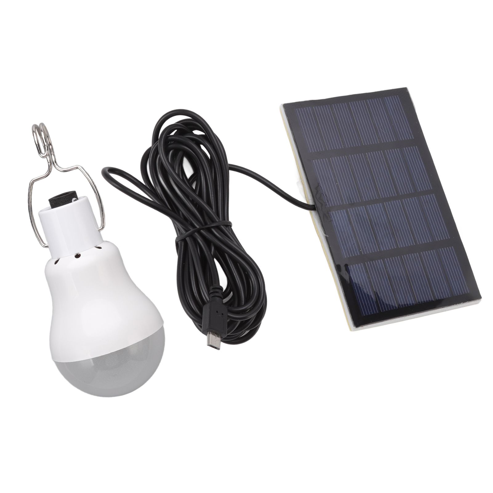 Portable Solar LED Light Bulb Rechargeable Solar Light Bulb for Outdoor Hiking view 3