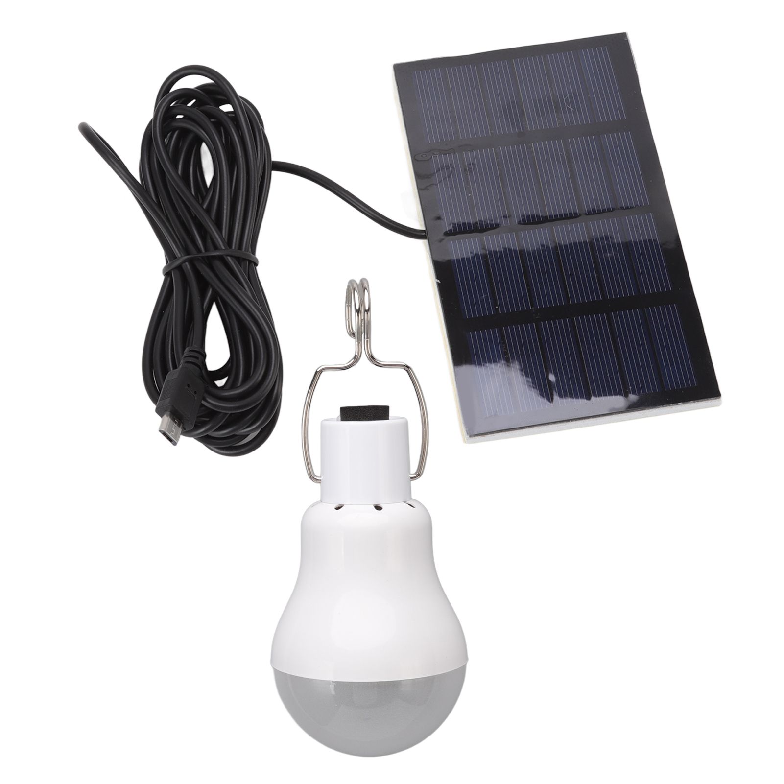 Portable Solar LED Light Bulb Rechargeable Solar Light Bulb for Outdoor Hiking view 4