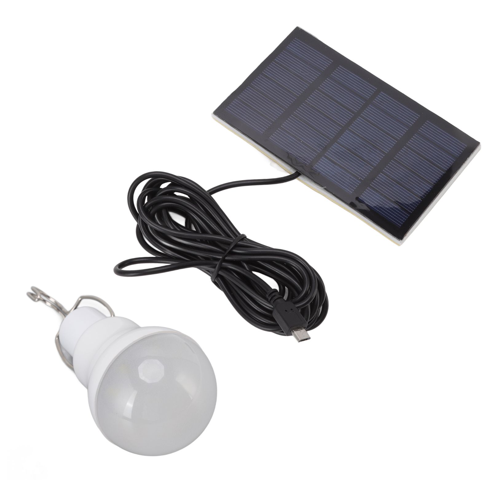 Portable Solar LED Light Bulb Rechargeable Solar Light Bulb for Outdoor Hiking view 5