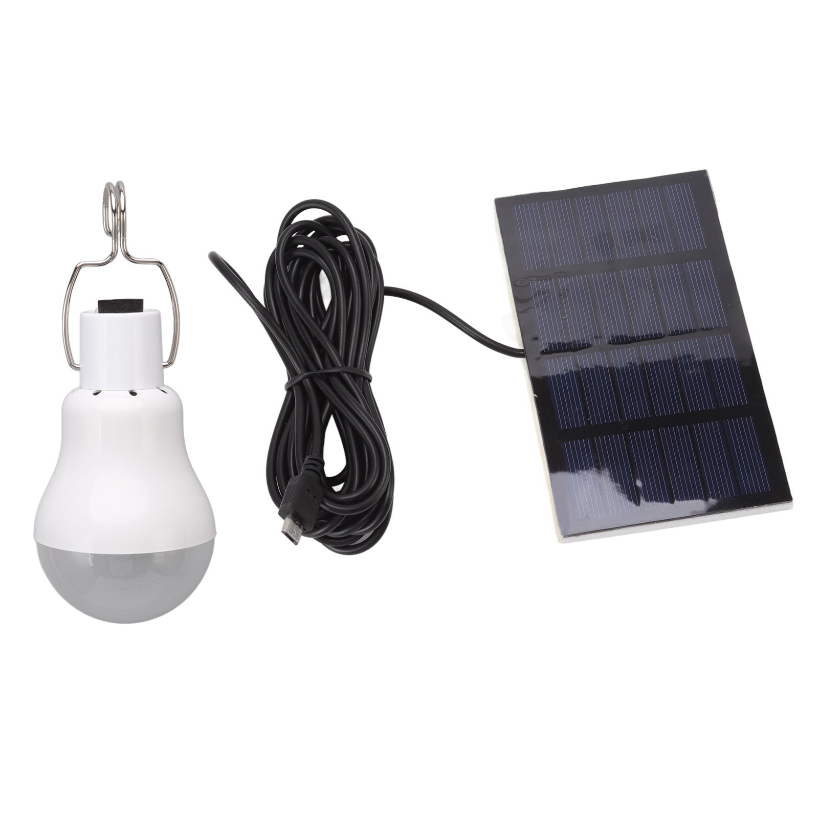 Portable Solar LED Light Bulb Rechargeable Solar Light Bulb for Outdoor Hiking view 7