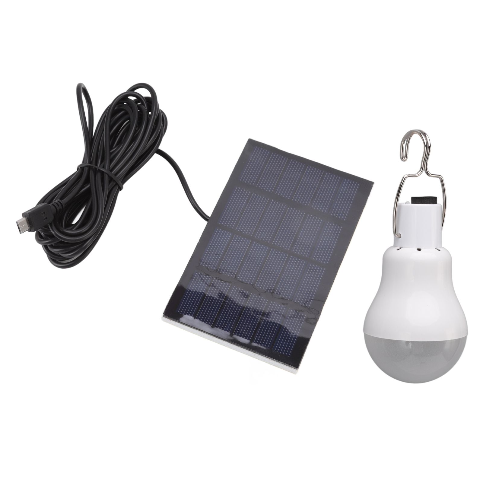 Portable Solar LED Light Bulb Rechargeable Solar Light Bulb for Outdoor Hiking view 8