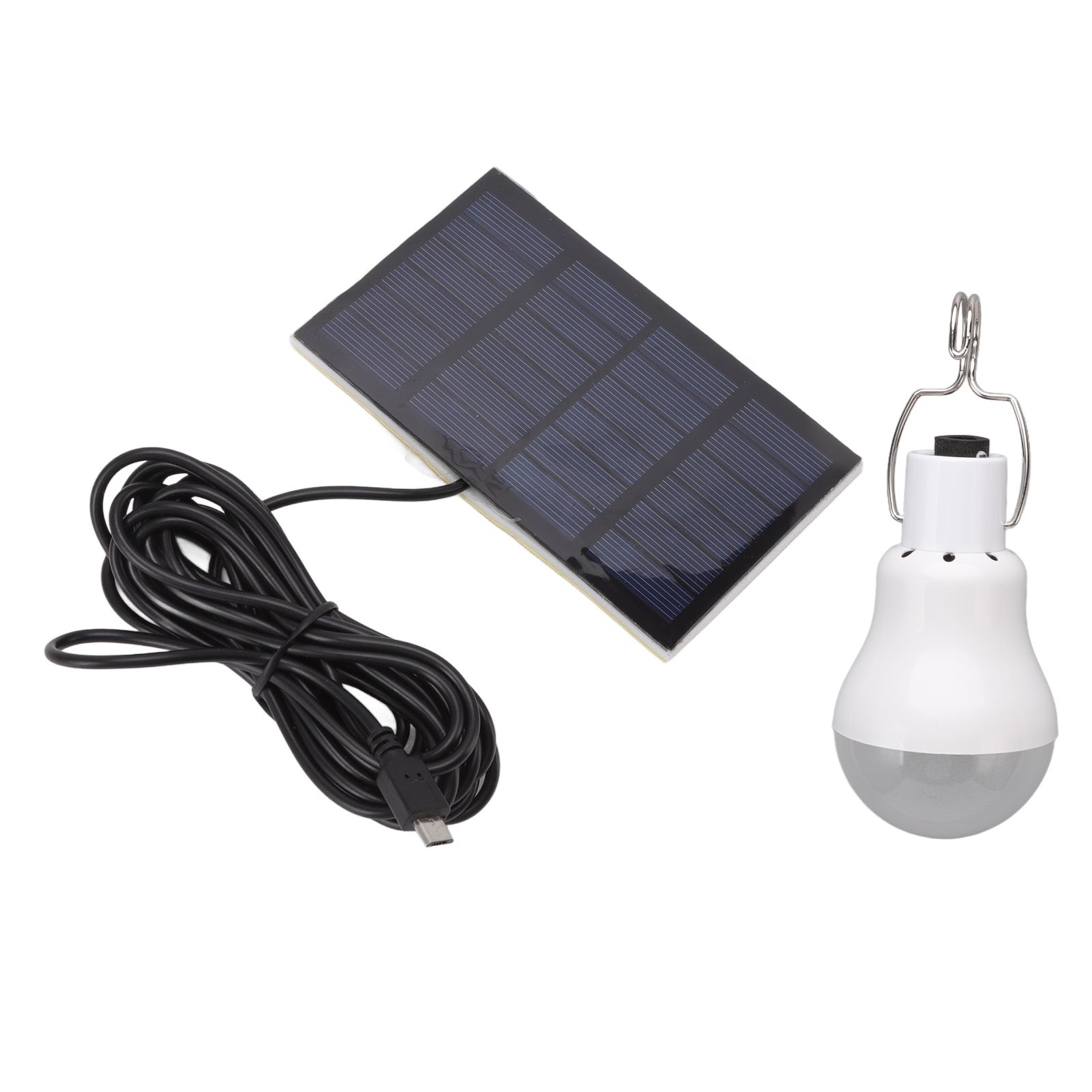 Portable Solar LED Light Bulb Rechargeable Solar Light Bulb for Outdoor Hiking view 9