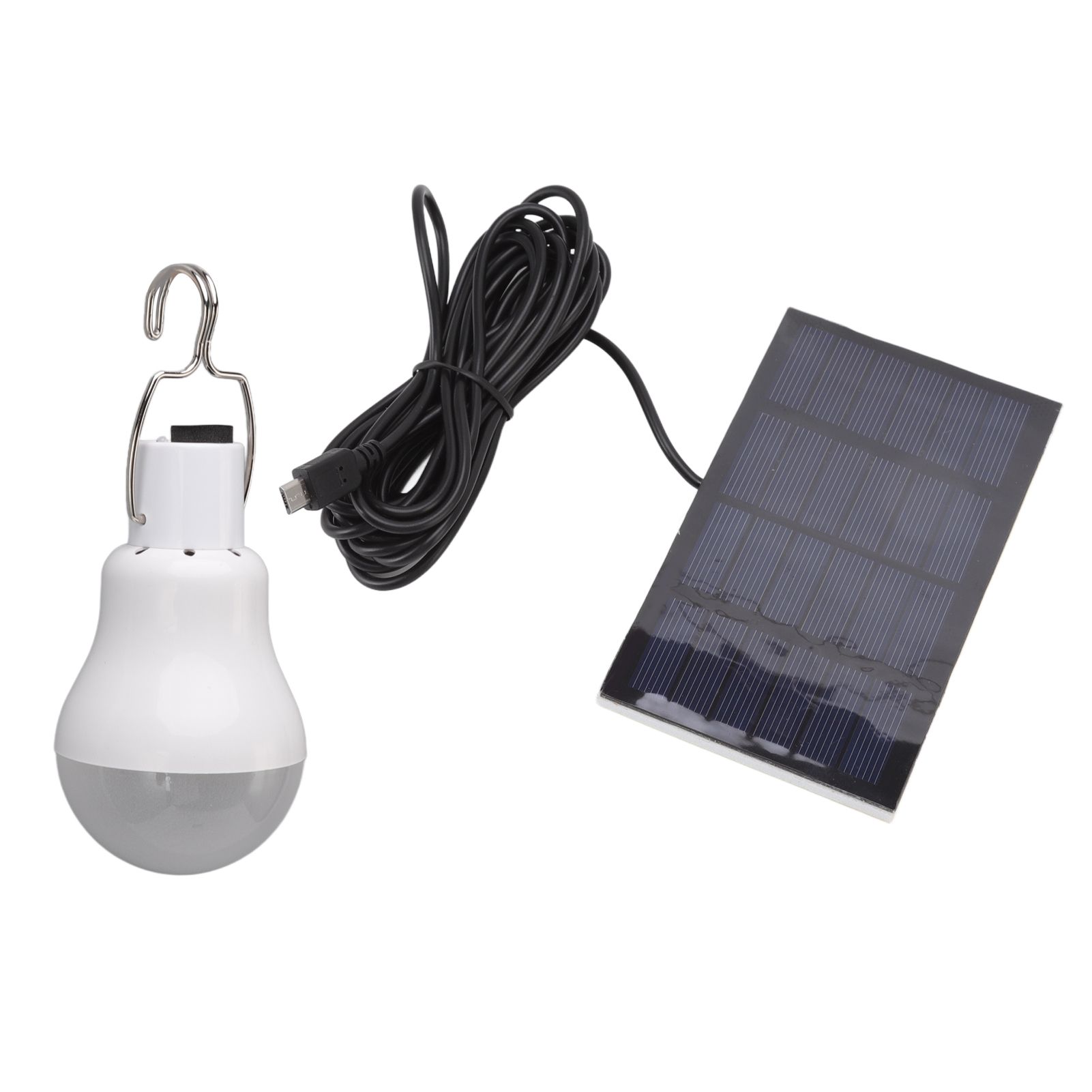 Portable Solar LED Light Bulb Rechargeable Solar Light Bulb for Outdoor Hiking view 10