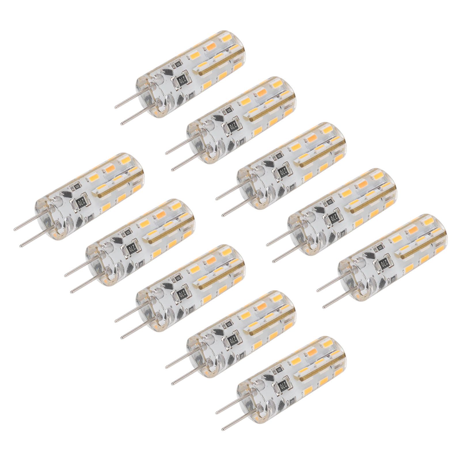 10pcs G4 LED Bulb 1.5W DC12V Warm White 3000K 110LM Bi Pin Light Bulbs LED for view 8