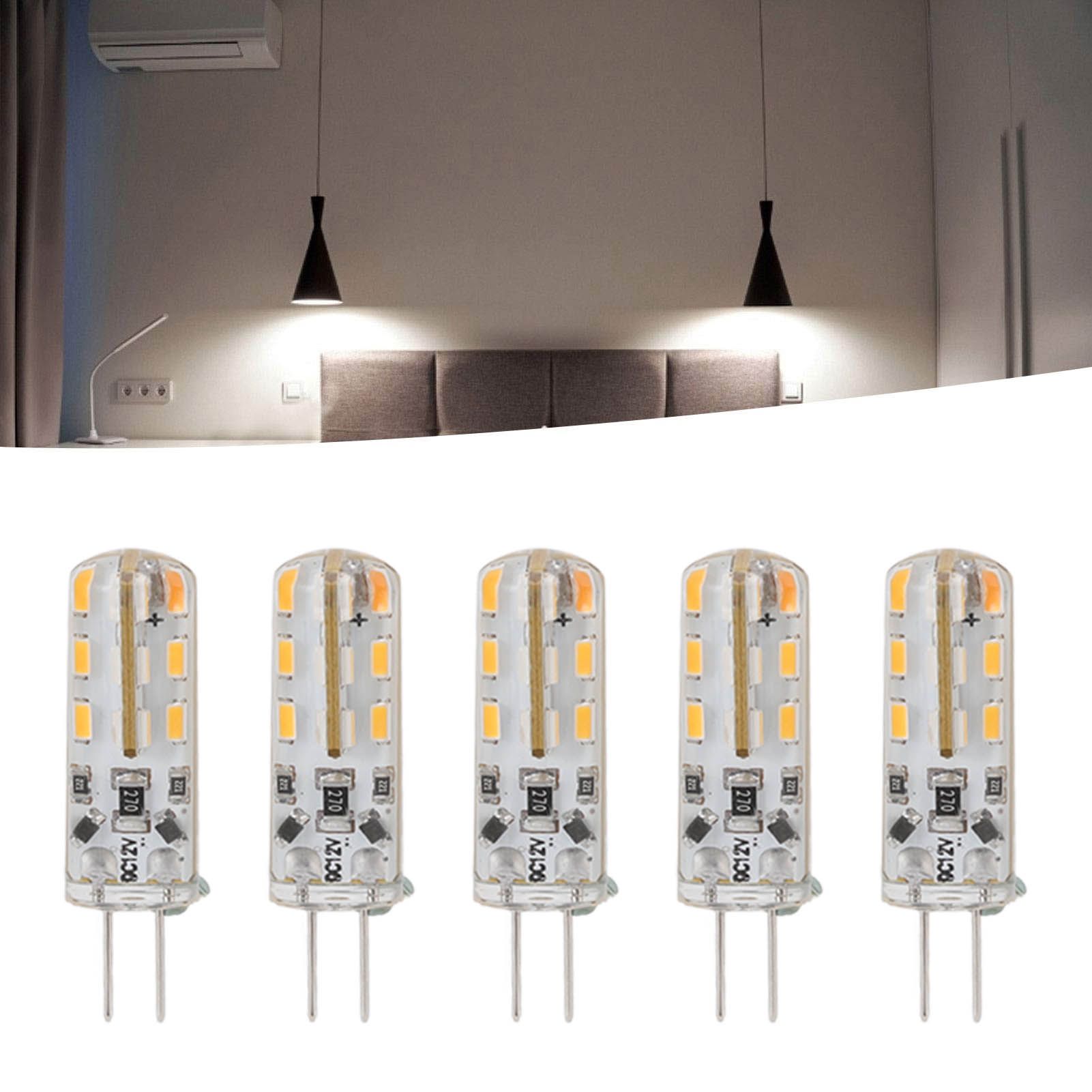 10pcs G4 LED Bulb 1.5W DC12V Warm White 3000K 110LM Bi Pin Light Bulbs LED for view 11